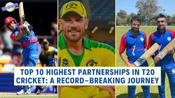 Top 10 Highest Partnerships in T20 Cricket: A Record-Breaking Journey