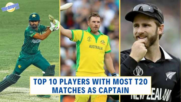 Top 10 Players with Most T20 Matches as Captain